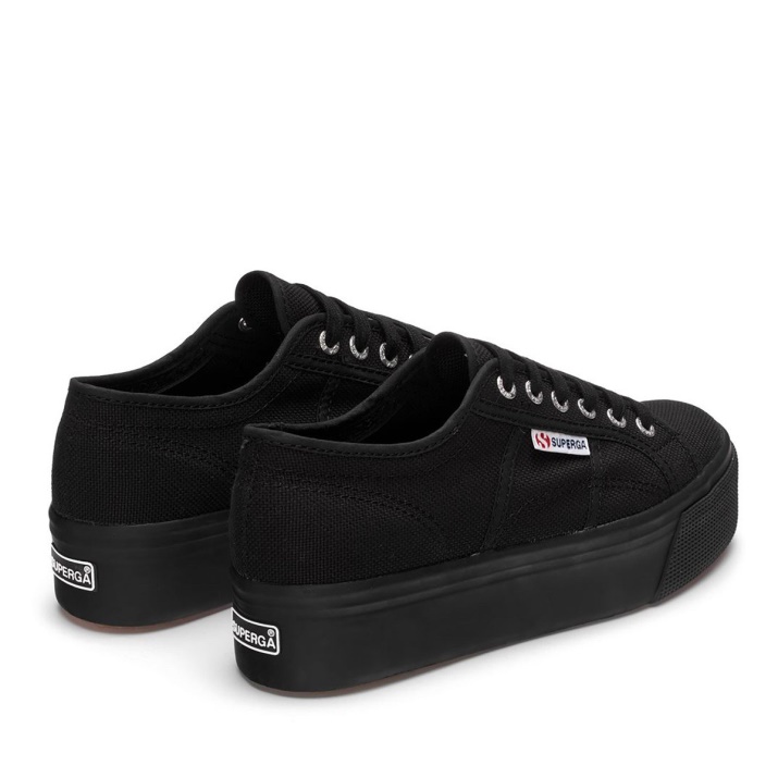 Superga 2790 Linea Arriba Abajo Negro Completo