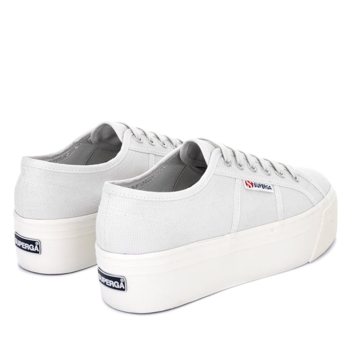 Superga 2790 Linea Up Down Gris Lt-blanco Avorio