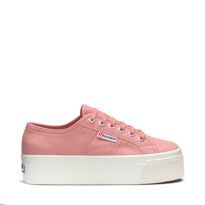 Superga 2790 Plataforma Rosa Empolvado