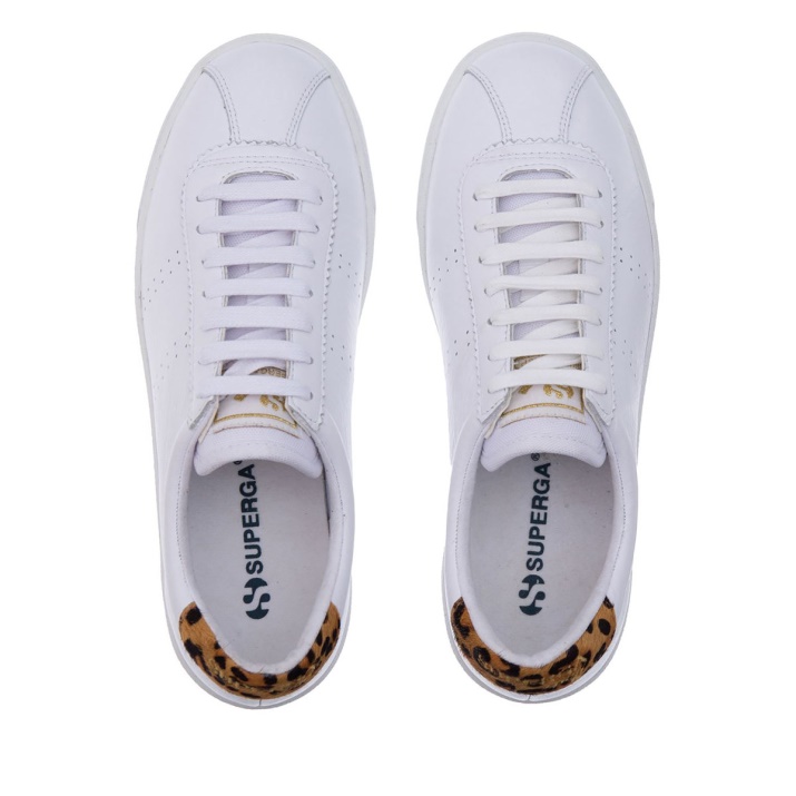 Superga 2843 Superga Sport Club S Blanco-animalier