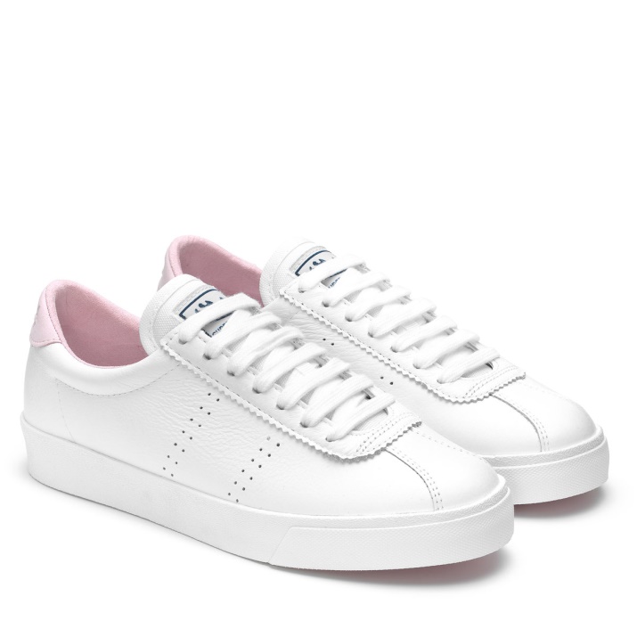 Superga 2843 Superga Sport Club S Blanco-rosa Lt