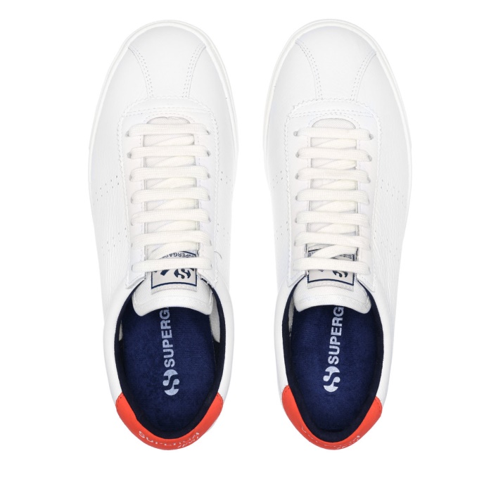 Superga 2843 Superga Sport Club S Naranja Tomate-azul Marino
