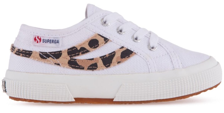 Superga 2953 Cola De Golondrina Algodón Leopa Blanco-leopardo