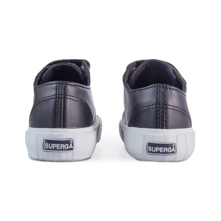 Superga 2980 Cuero Sintético Negro