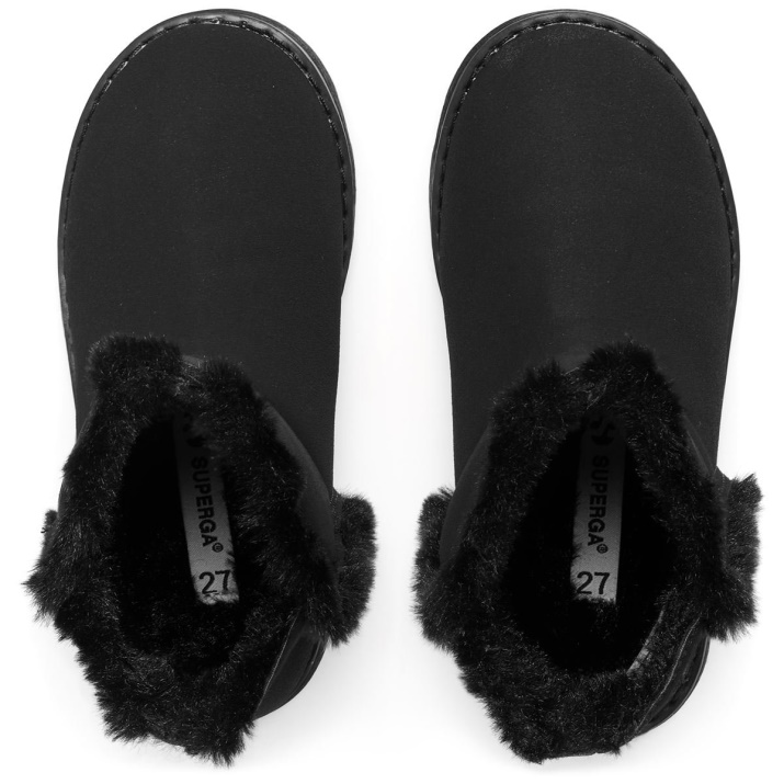 Superga 4033 Niños Antelina Total Black