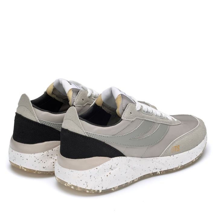 Superga 4089 Training 9ts Slim Vegan Ecopiel Gris Colomba