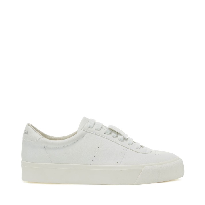 Superga 4834 Club S Up A Base De Uva Fau Blanco-blanco-unico