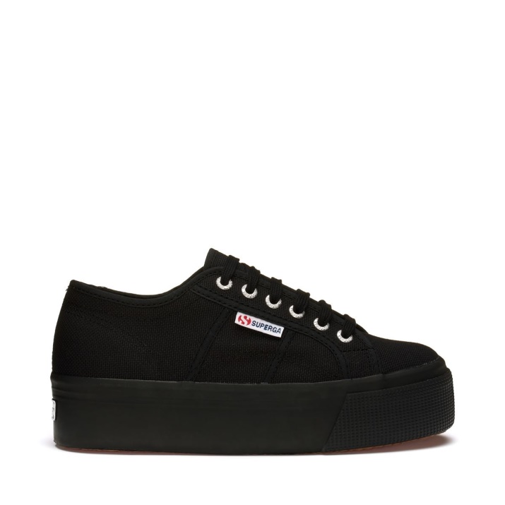 Superga 2790 Plataforma Completa Negra
