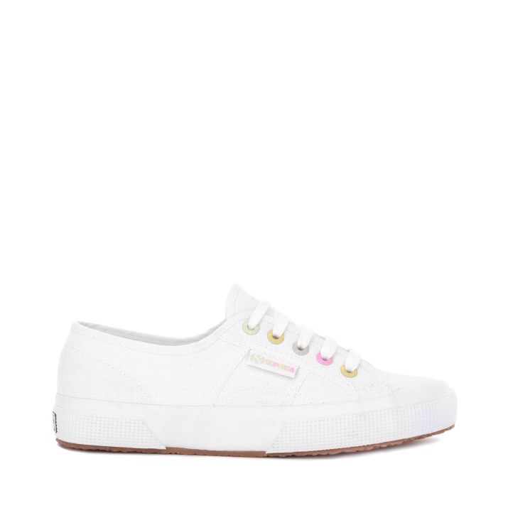 Superga 2750 Detalles Arcoiris Blanco-candy Multicolor