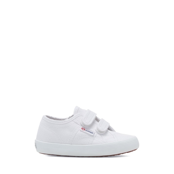 Superga 2750 Niños Correas Easylite Blanco