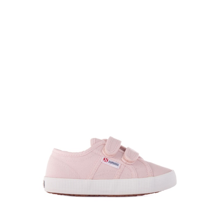 Superga 2750 Niños Correas Easylite Rosa Pálido Lila