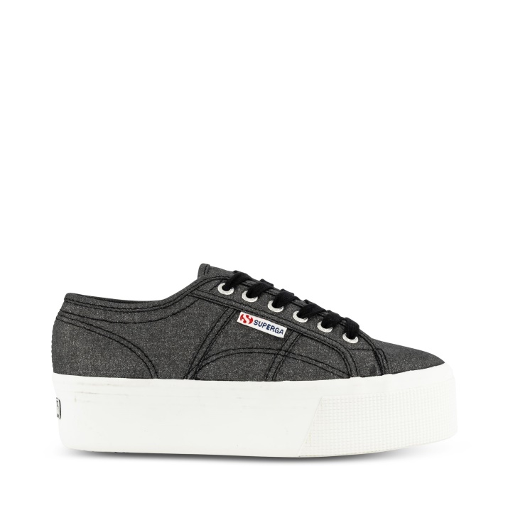 Superga 2790 Lona Brillo Negro