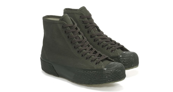 Superga 2435-deadstock Algodón Francés Verde-verde Dk