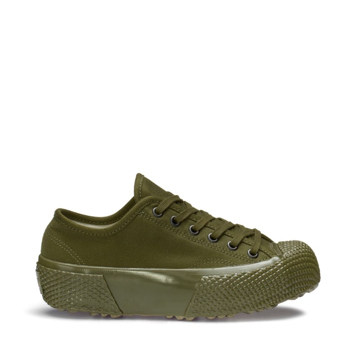Superga 2434 Cd162 Militar Cordlane Verde Salvia