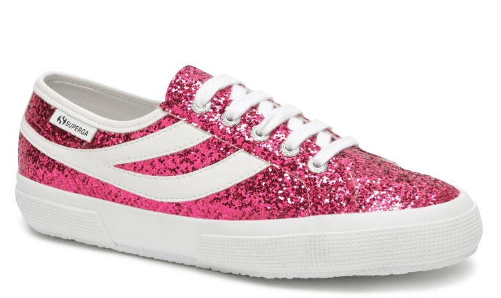 Superga 2953-glitterw Fucsia