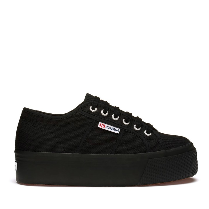 Superga 2790 Linea Arriba Abajo Negro Completo