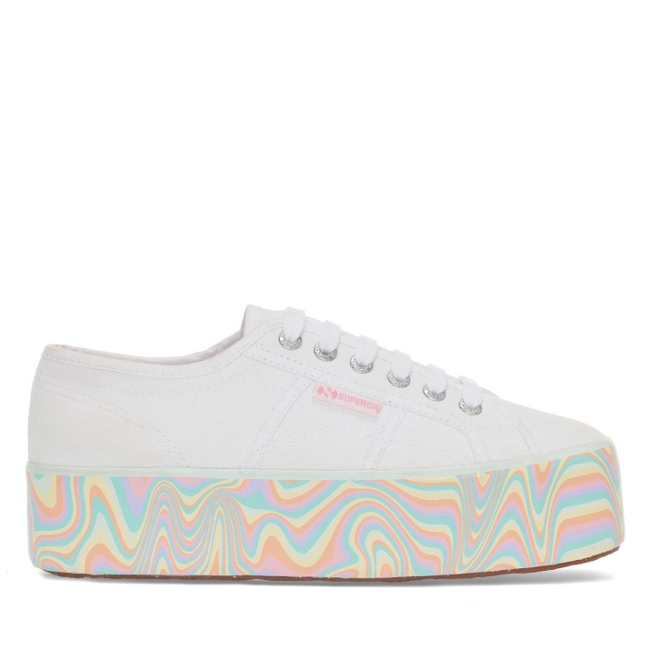 Superga 2790 Multicolor Liquify Suela Blanco-multicolor Pasteles