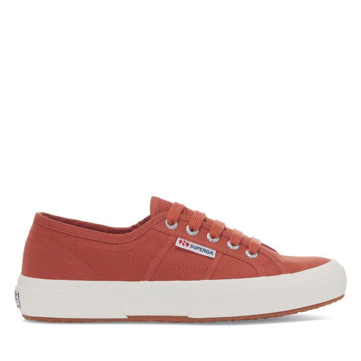 Superga 2750 Cotu Classic Marrón Rojizo-f Avorio