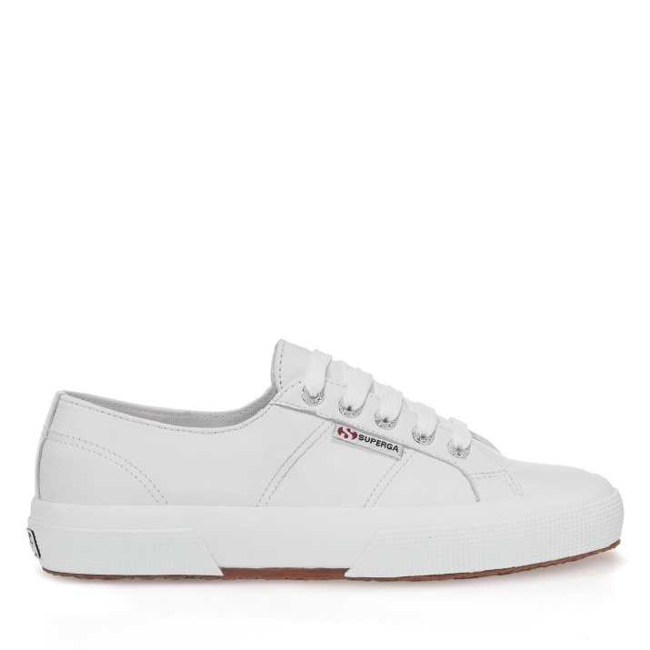 Superga 2750 Nappa Lea Blanco óptico