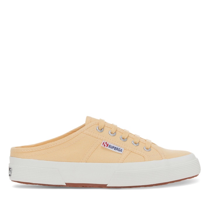 Superga 2402 Mule Amarillo Lt-f Avorio