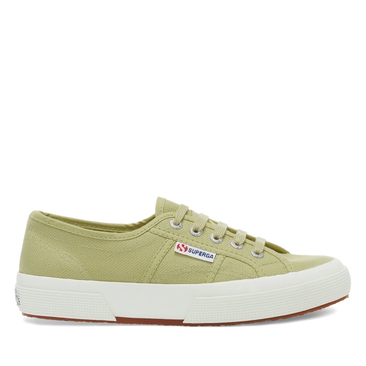 Superga 2750 Cotu Classic Green Olive-f Avorio