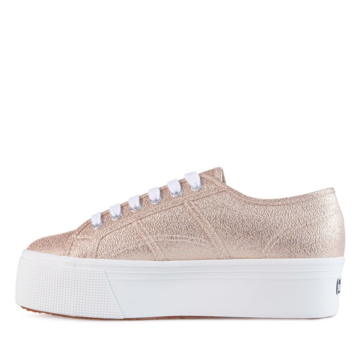 Superga 2790 Lamew Rose Platino-naranja Agua De Rosas