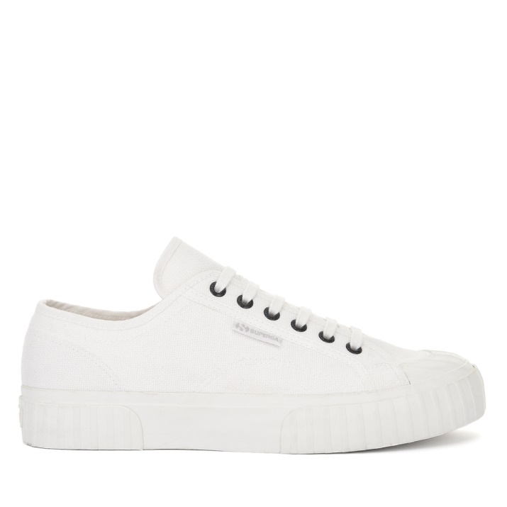 Superga 2630 Cotu Blanco Avorio-gris Colomba