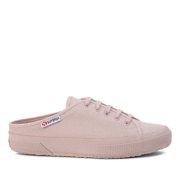 Mule Superga 2401 Nude Piel Rosa Nude