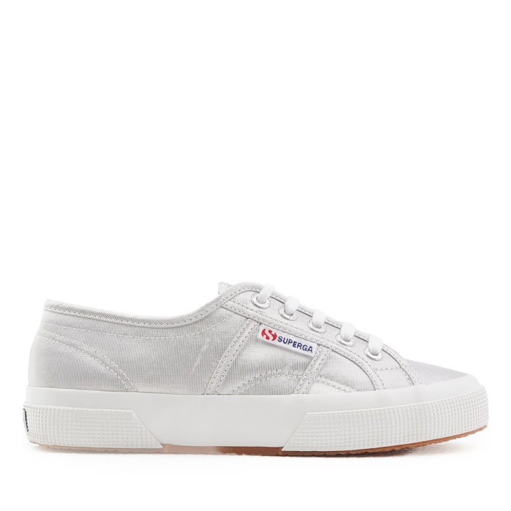 Superga 2750 Microlamew Plata Mate