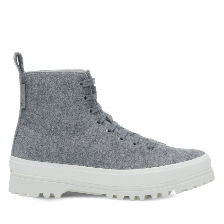 Superga 2644 Alpina Fieltro Gris-f Avorio