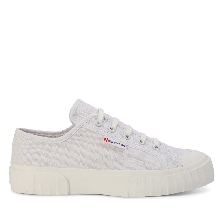 Superga 2630 Cotu Gris Lt-blanco Avorio