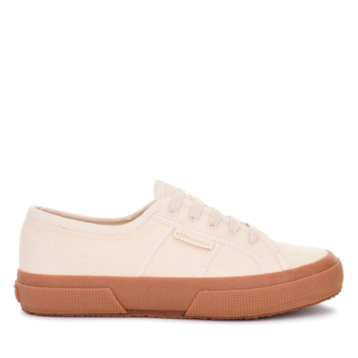 Superga 2750 Lona Orgánica Natural Beige-gum