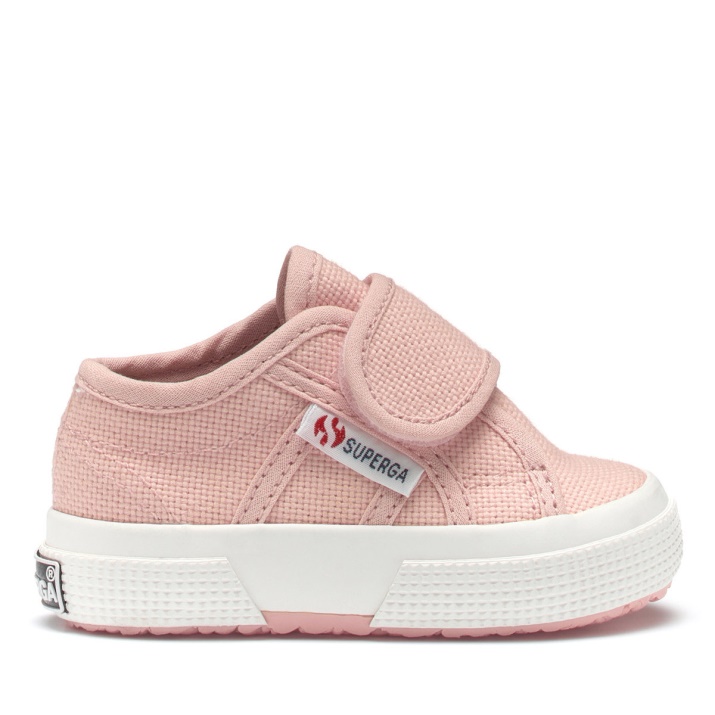 Superga 2750 Bstrap Baby Rosa Rubor-f Avorio