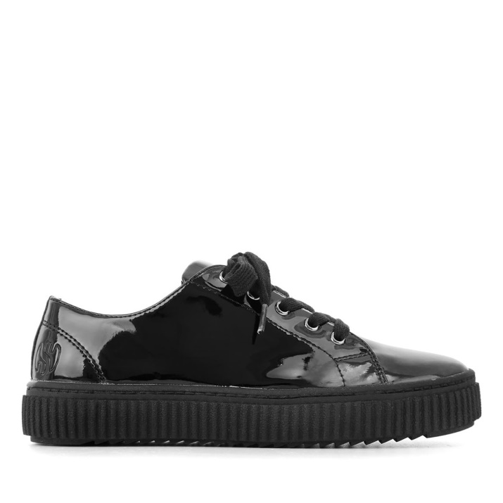 Superga 4867 Barniz Negro