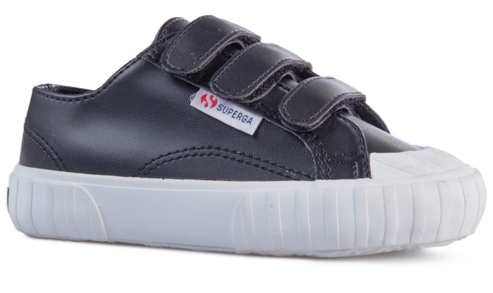 Superga 2980 Cuero Sintético Negro