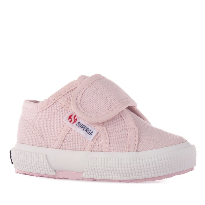 Superga 2750 Bstrap Bebe Rosa Lila Palido